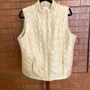 Chico’s Champagne Puffer Vest
